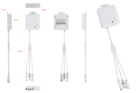 TUOSHI Adaptateur réseau Ethernet Usb C Type C vers Interface d'alimentation Rj45 Pd pour moniteur vers convertisseur de carte réseau sans fil Rj45