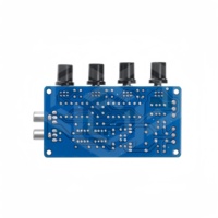 Carte de préampli amplificateur XH-M164 avec op-amp NE5532 pour l'amélioration audio et la réglage des aigus/bas.