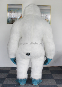 Pure White Furry Giant <span class=keywords><strong>Yeti</strong></span> Monster Mascot Costume Trajes inflables 2M <span class=keywords><strong>Yeti</strong></span> Mascotas Vestido de Halloween - Product Image 3