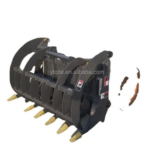 Seau de râteau d'attachement de chargeur de direction de dérapage sur <span class=keywords><strong>la</strong></span> mini pelle - Product Image 2