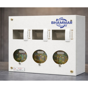 Caja de Distribución Industrial, Gabinete Metálico OMDMS KK56 20/3 AMP TPN MCB, Uso en Interiores y Exteriores, Proveedor Mayorista de la India - Product Image 3