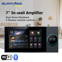 Contrôleur intelligent pour la maison PW730T, écran tactile IPS Android 7 pouces avec Zigbee WIFI TUYA pour hôtel