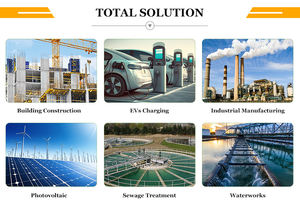 Gabinete de Control Eléctrico PLC Premium Personalizado, Panel de Control Eléctrico Inteligente para Plantas de Tratamiento de Aguas Residuales - Product Image 6