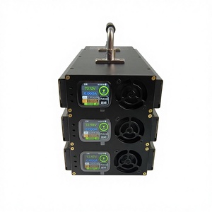 เครื่องชาร์จแบตเตอรี่ Li-ion อเนกประสงค์4000W-12000W รุ่น52V-101V เคส50A-150A อะลูมิเนียมที่ชาร์จแบตเตอรี่ลิเธียมสำหรับยานพาหนะ - Product Image 4