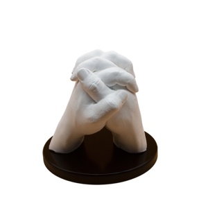 KIT de sculpture souvenir <span class=keywords><strong>moulage</strong></span> 3d bébé bricolage 3d kit de coulée à la main alginate kit de coulée de moule à la main - Product Image 4