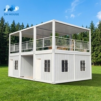 Maison conteneur préfabriquée modulaire à faible coût, bureau mobile, dortoir, appartement, école, hôtel, maisonnette préfabriquée en kit
