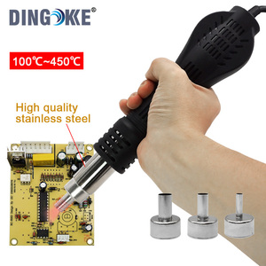 858D 700W para Estación <span class=keywords><strong>de</strong></span> Pistola <span class=keywords><strong>de</strong></span> <span class=keywords><strong>Calor</strong></span> Herramienta <span class=keywords><strong>de</strong></span> Reparación Electrónica <span class=keywords><strong>de</strong></span> Temperatura Ajustable Eléctrica - Product Image 6