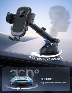 Soporte Metálico para Teléfono Móvil Lamicall STCD07, con Gancho para Coche, Montaje en Rejilla de Ventilación, Clip Resistente, Soporte Universal con Rotación de 360 Grados - Product Image 4