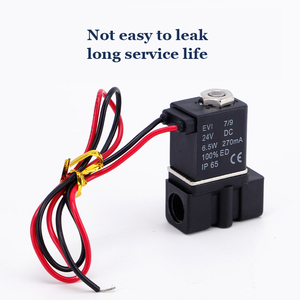 โซลินอยด์พลาสติกขนาดเล็ก 2P025-08 2P025-06 12V 24V 110V 220V สำหรับน้ำ อากาศ น้ำมัน แบบทำงานโดยตรง ปกติปิด - Product Image 3