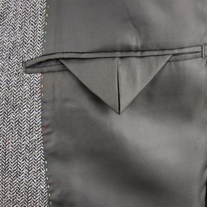 Nouveau élégant Tweed chasse fantaisie costumes laine tissus messieurs hommes vêtements costume meilleurs hommes costumes ensemble - Product Image 6