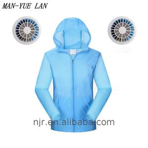 Work Clothes with Twofans Used Summer USB <strong>Cooling</strong> Fan Men <strong>Jacket</strong> - Product Image 1