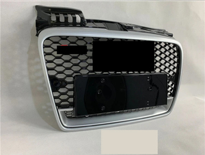 Grilles de pare-chocs avant en nid d'abeille pour <span class=keywords><strong>audi</strong></span> A4 B7 S4 Upgrade to <span class=keywords><strong>RS4</strong></span> With Quattro 2005 <span class=keywords><strong>2006</strong></span> 2007 2008 - Product Image 5