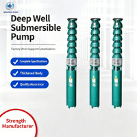Pompe submersible haute pression pour puits profond sur mesure, pompe à eau de forage à haute levée OEM, directement du fabricant