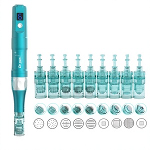Cartuchos de Repuesto Desechables <span class=keywords><strong>para</strong></span> Dr. Pen A6S, Agujas de Microacero Inoxidable Permanentes <span class=keywords><strong>para</strong></span> Tatuajes de Labios MTS - Product Image 1
