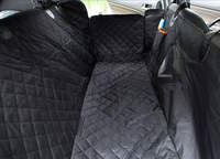 Housse de siège de voiture pour animaux de compagnie Oxford imperméable et écologique, motif uni, 140*130cm, pour chiens et chats, hamac toutes saisons