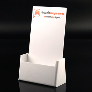 8.5x11 inch Acrylic Brochure chủ 2 gói rõ ràng nhựa Flyer hiển thị đứng truy cập tổ chức Tạp Chí giá - Product Image 4