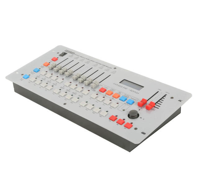 240 Channel DMX Lighting Controller Console Simple Stage Light Control Desk Faders and Buttons Small Events and Venue Lighting
