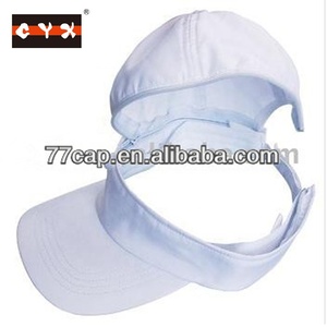 Gorra de Béisbol de Algodón con Visera y Cierre de Cremallera Extraíble - Product Image 6