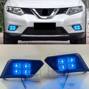 ไฟเดย์ไลท์ LED สำหรับรถยนต์นิสสัน เอ็กซ์เทรล ปี 2014 2015 2016 พร้อมฝาครอบไฟตัดหมอกและไฟเลี้ยว - Product Image 5