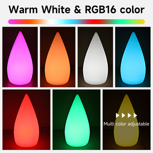 Lampu meja LED Modern untuk restoran, lampu dekorasi banyak warna bar luar ruangan kamar tidur Hotel bertenaga AC - Product Image 3