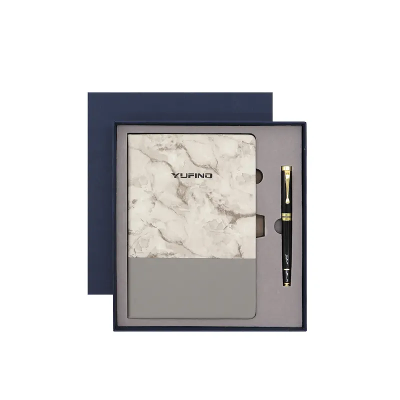 Bán buôn PU màu kế hoạch đá cẩm thạch biểu hiện Tạp Chí bìa cứng máy tính xách tay cho lòng biết ơn A5 Kích thước Nhật Ký cho quà tặng