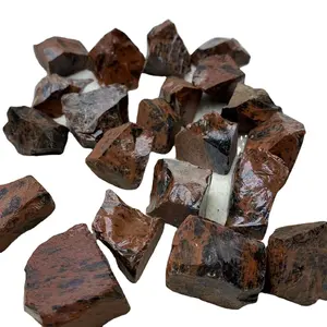 HIgh quality Red obsidian natural Raw rough Quartz stone quartz Crystal stones for sale Buy from al aqsa Crystal gems