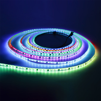 Tira de LED Flexible para Exteriores, Impermeable, Programable por USB, TRX de Alta Densidad FW1903 SMD 2835RGB SK6812, a Todo Color, 120 LED/M, DC12V