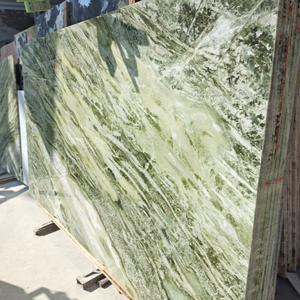 Losas de Mármol Verde Irlandés <span class=keywords><strong>Laguna</strong></span> Natural Personalizadas y Populares para Paredes de Fondo - Product Image 1