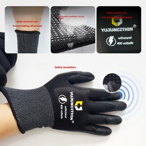 Wholesale 500V Electrician <strong>Gloves</strong> Anti-Slip <strong>Latex</strong> Live Work Anti-Electric Shock Emergency Touchscreen <strong>Gloves</strong> - Product Image 1