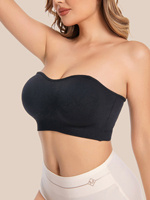 Soutien-gorge bandeau invisible transparent respirant à couvrance totale sans armatures grande taille pour femme – Vente en gros usine
