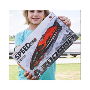 2.4G đài phát thanh điều khiển tốc độ thuyền 25 km/h không thấm nước tốc độ cao điều khiển từ xa tàu RC thuyền - Product Image 3