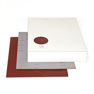 Feuilles de toile enduite de résine Fervi P120, 50 pièces, pour ponçage et polissage - Product Image 2