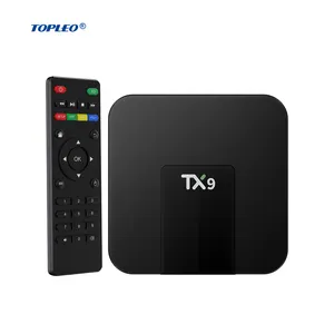 Toplex Amlogic S905w Tv Box Android 2Gb 16Gb Kotak Pemutar Media Tx3 Mini Tx9 4K Android Tv Box