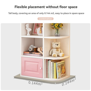 Estantería de almacenamiento para el hogar a la moda 2024, <span class=keywords><strong>Biblioteca</strong></span> de vida, estantería de esquina forjada de madera - Product Image 5