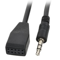 Câble adaptateur Audio d'entrée mâle AUX 3.5mm pour BMW 10P E46 Business CD Radio unité principale pour iPhone 6 6s Plus 5 5s 4 4s iPod MP3