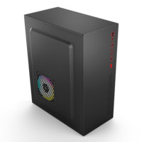 Nouvel ordinateur de bureau professionnel et de jeu avec processeur Intel I5 12400 Quad Core, 16 Go de RAM DDR4 3200 MHz, SSD NVMe 512 Go, Windows 10, garantie d'un an