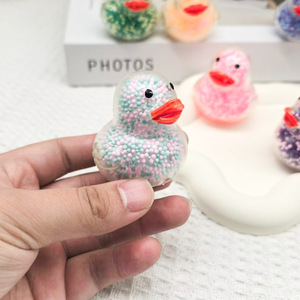 Jouet Squishy Classique Populaire en Maltose, Balle Colorée en Forme de Canard, Anti-Stress, Cadeau pour Enfants et Adultes, Jouets à Presser Contre la Fatigue - Product Image 5