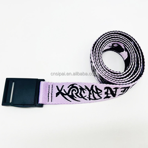 3CM Pantalon <span class=keywords><strong>de</strong></span> <span class=keywords><strong>ski</strong></span> personnalisé en jacquard tissé avec logo Capeesh Ceinture tactique en nylon pour hommes avec boucle magnétique en plastique à dégagement rapide - Product Image 3