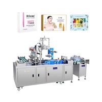 Machine d'emballage tridimensionnelle à film transparent pour les boîtes de rouge à lèvres, les cadeaux et les cosmétiques