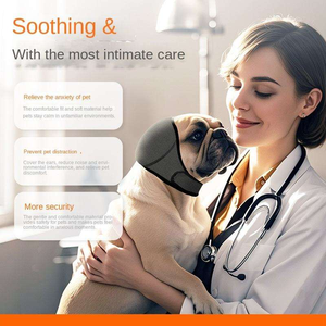 Funda de Poliéster Impermeable para Perro, Orejeras Protectoras contra el Ruido para Perros de Mascota, Orejeras de Caza - Product Image 5