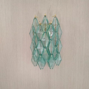 <span class=keywords><strong>Applique</strong></span> da parete per bagno a LED in ferro e cristallo <span class=keywords><strong>verde</strong></span> stile Mid-Century - Product Image 1
