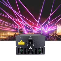 HQLIT - Luz Láser RGB de 21 W y 30 W para DJ, Eventos, Festivales, ILDA DMX512 FB4, Espectáculo Láser, Bodas, Fiestas, Parques Temáticos al Aire Libre