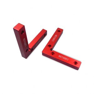 TEBAK W-22木匠工具木工工具直尺90度铝合金定位方形直角直尺 - Product Image 4