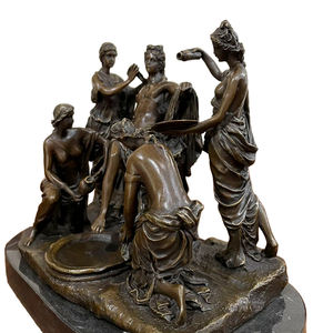 Escultura de baño de <span class=keywords><strong>Apolo</strong></span> de bronce, escultura de figura mitológica griega Europea escultura de figura de baño - Product Image 6