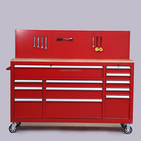 Gabinete de Herramientas Rodante de Acero con Cajones Personalizables con Cerradura, Banco de Trabajo Móvil, Soporte OBM/OEM para Almacenamiento en Garaje, Carro de Herramientas