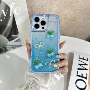 Funda de Teléfono 3 en 1 a Prueba de Golpes con Diseño de Moda, Brillo Epoxi y Accesorios Lindos para OPPO Realme C85 FIND X9 PRO FIND X9 PRO - Product Image 5