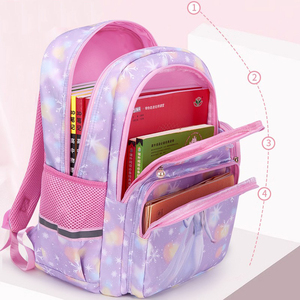 Zaino Scolastico Unisex da 16 Pollici Impermeabile con Motivi Cartoon, Leggero in Poliestere, con Portamonete per Bambini della <span class=keywords><strong>Scuola</strong></span> Primaria - Product Image 5