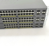 Switch CISCOS WS-C2960X-24PS-L Usado, 2960-X, 24 Puertos Gigabit Ethernet PoE, 370W, 4 X 1G SFP, LAN Base. WS-C2960X-24PS-L