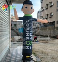Danseur gonflable léger d'air avec le ventilateur pour des campagnes publicitaires et des événements de notoriété de marque