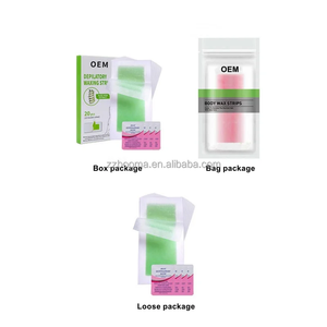 Bandas Depilatorias de <span class=keywords><strong>Cera</strong></span> Natural de Doble Cara Más Vendidas <span class=keywords><strong>para</strong></span> Depilación Facial y Corporal, Papel de <span class=keywords><strong>Cera</strong></span> Desechable Suave como el Miel, Venta al por Mayor - Product Image 6